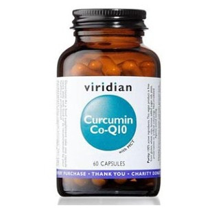 Viridian Nutrition Viridian Curcumin Co-Q10 (Kurkumin a Koenzym Q10) 60 kapslí