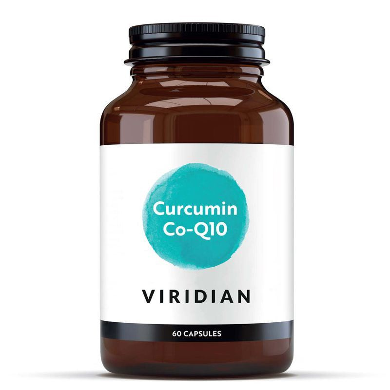 Viridian Nutrition Viridian Curcumin Co-Q10 (Kurkumin a Koenzym Q10) 60 kapslí