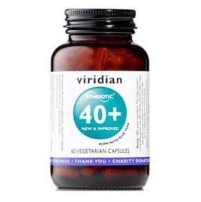 Viridian Nutrition Synerbio 40+ 60 kapslí (Směs probiotik a prebiotik)