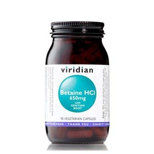 Viridian Betaine HCL, 90 kapslí