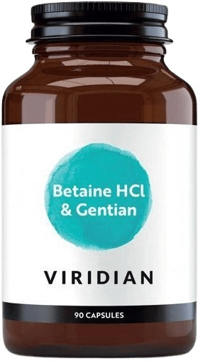 Viridian Betaine HCL, 90 kapslí