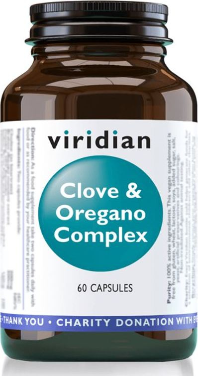 Viridian Nutrition Viridian Clove & Oregano Complex, 60 ks Varianta: Clove and Oregano Complex 60 kapslí SK