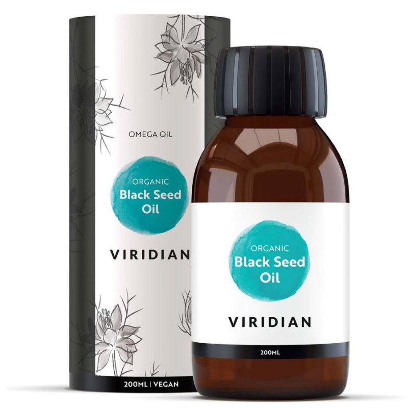 Viridian Nutrition Viridian Black Seed Oil Organic, 200 ml