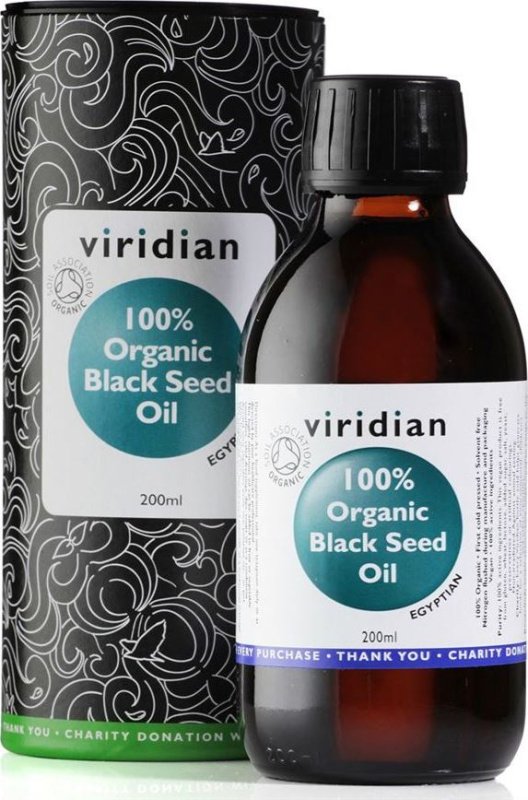 Viridian Nutrition Viridian Black Seed Oil Organic, 200 ml