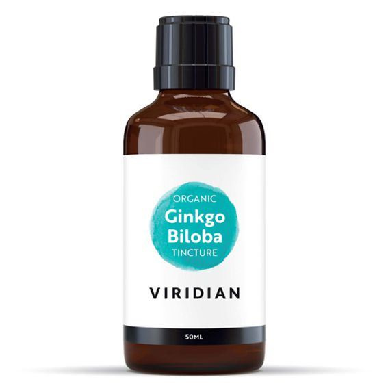 Viridian Nutrition Viridian Ginkgo Biloba Tincture Organic, 50 ml