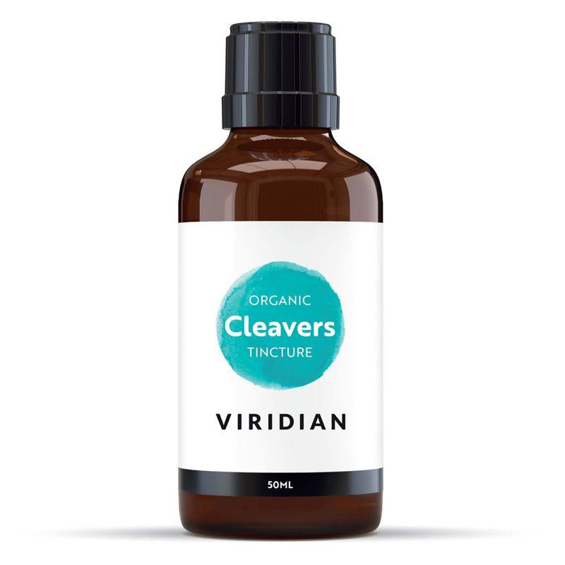 Viridian Nutrition Viridian Cleavers Tincture Organic, 50 ml