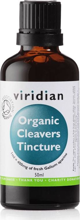 Viridian Nutrition Viridian Cleavers Tincture Organic, 50 ml