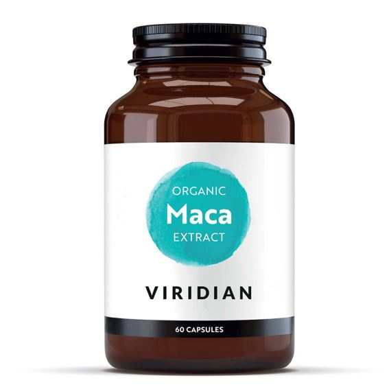 Viridian Nutrition Maca Extract 60 kapslí Organic