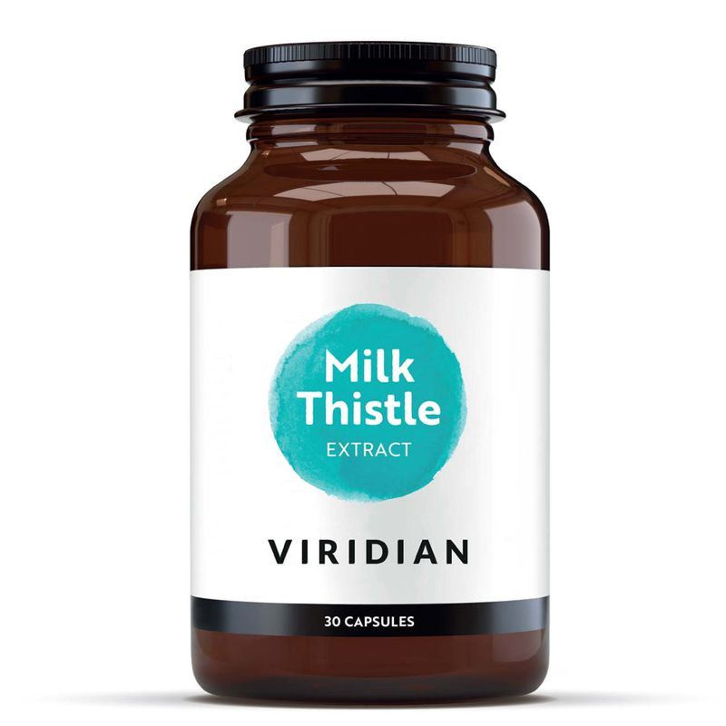 Viridian Nutrition VIRIDIAN Milk Thistle - Ostropestřec Mariánský 30 kapslí