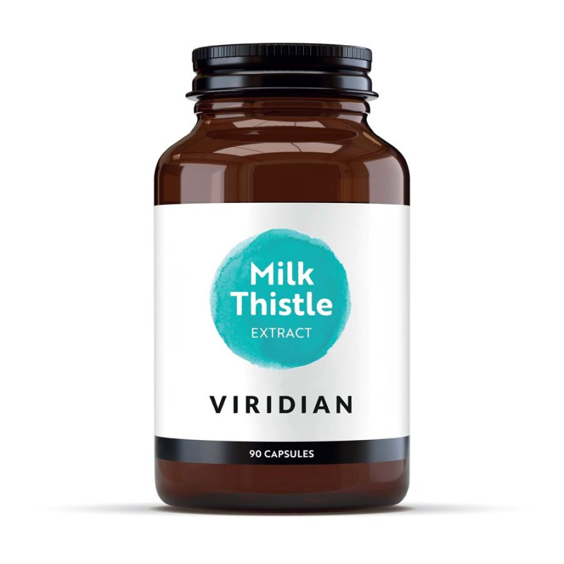 Viridian Nutrition VIRIDIAN Milk Thistle - Ostropestřec Mariánský 90 kapslí