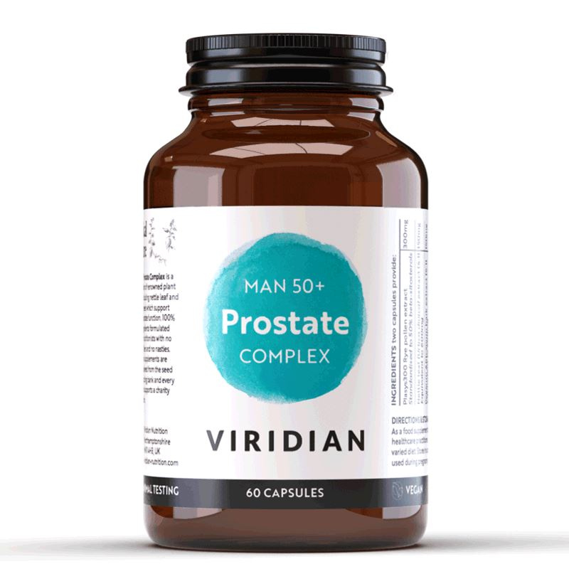 Viridian Nutrition Viridian Man 50+ Prostate Complex 60 kapslí