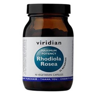 Viridian Nutrition Viridian Rhodiola Rosea Maximum Potency 90 kapslí