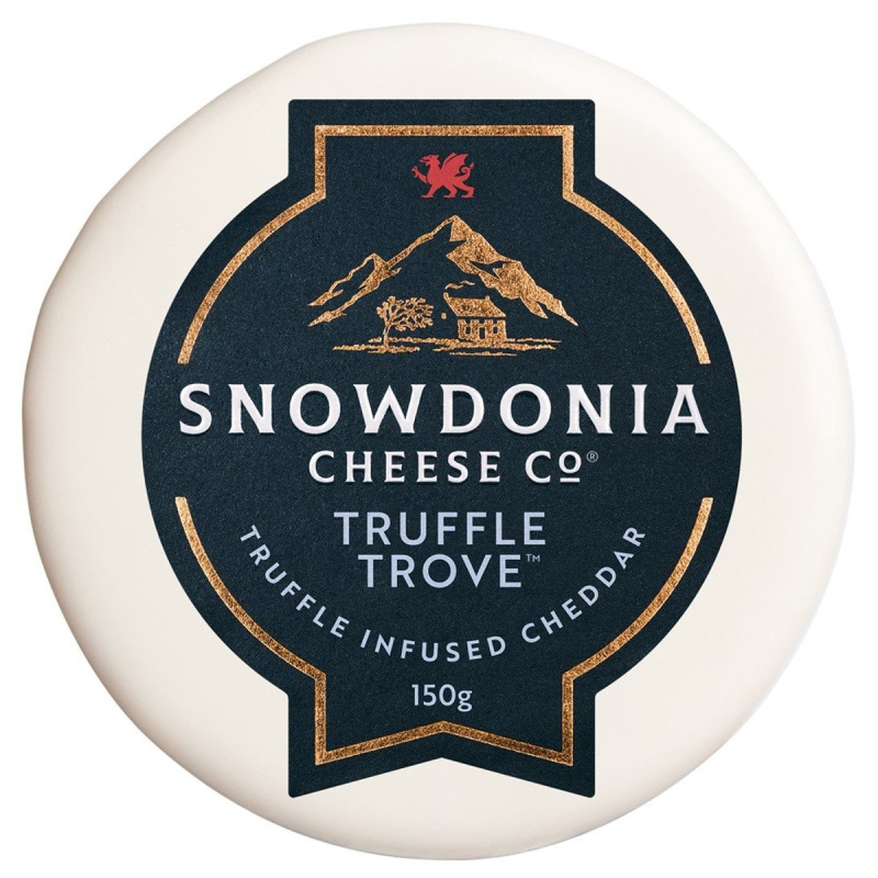 Snowdonia Cheddar truffle trove sýr s lanýžem