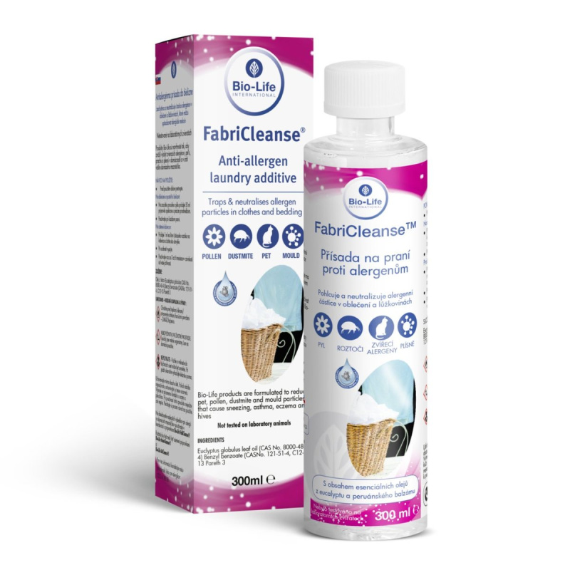 Bio-Life FabriCleanse™ - prací prostředek proti alergenům 300 ml