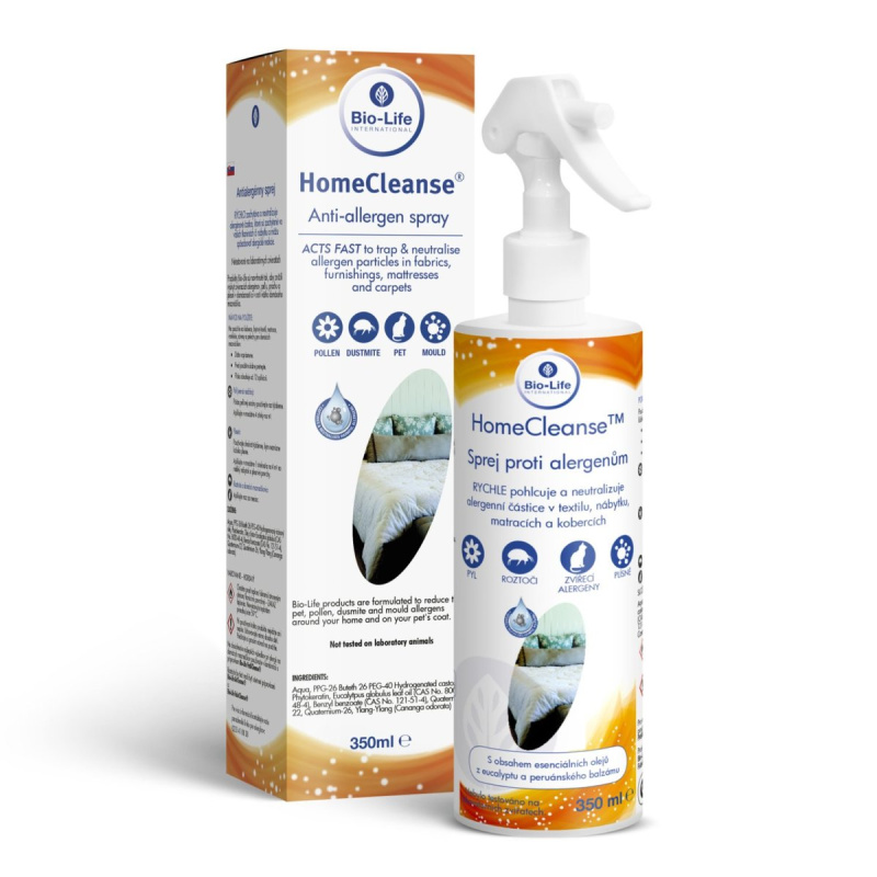 Bio-Life HomeCleanse™ - sprej proti roztočům a dalším alergenům 350 ml