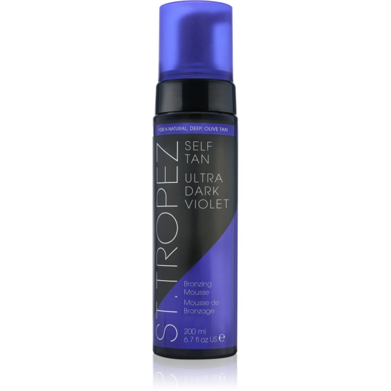 St.Tropez Self Tan Ultra Dark Violet samoopalovací pěna pro snědou pokožku 200 ml