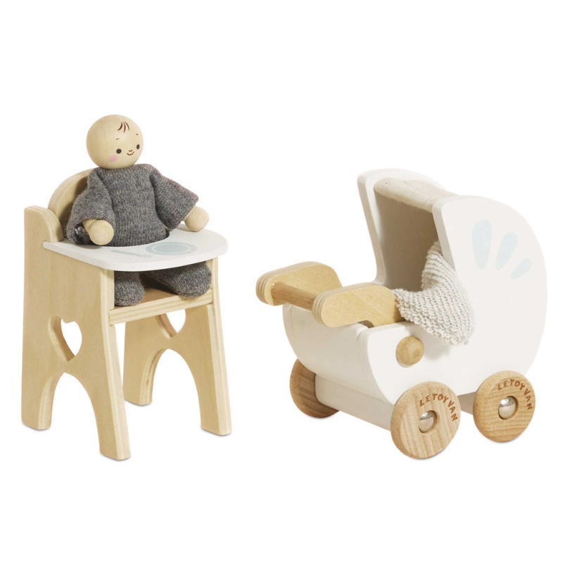 Le Toy Van Set miminko s příslušenstvím