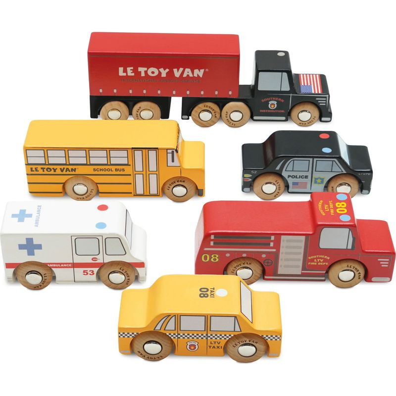 Le Toy Van Set autíček New York