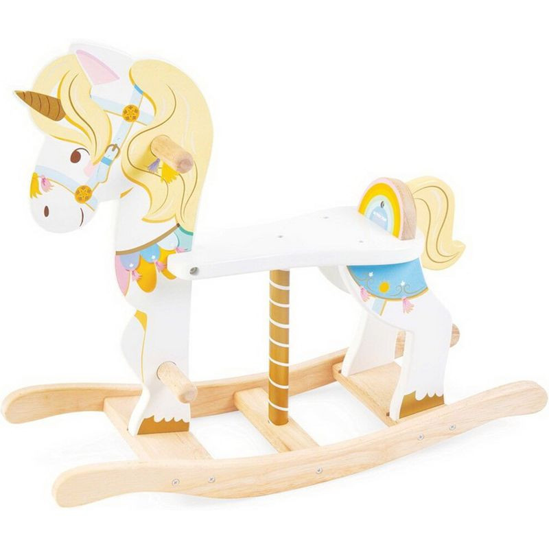 Le Toy Van Petilou Dřevěný houpací jednorožec