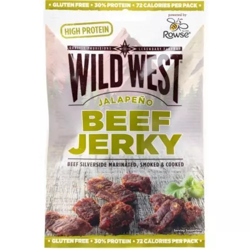 Wild West Beef Jerky Jalape?o 25g