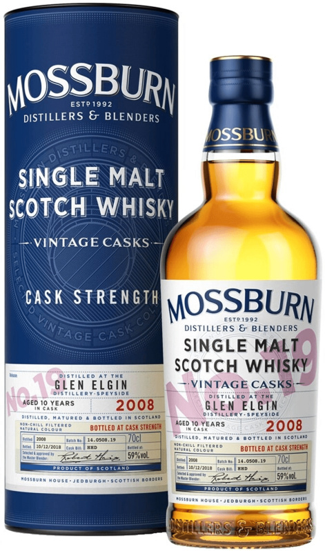 Mossburn Vintage Casks Glen Elgin 10 letá No.19 59% 0,7l
