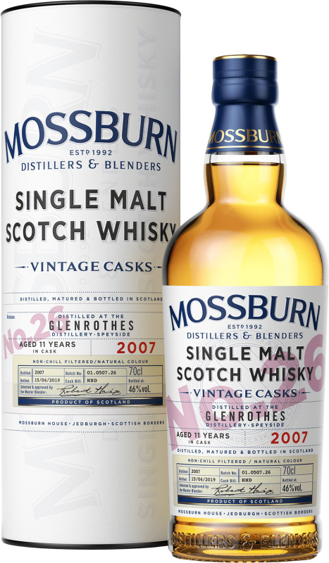 Mossburn Vintage Casks Glenrothes 11 letá No.26 46% 0,7l