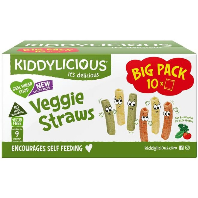 Kiddylicious Zeleninové tyčinky box (10×12 g)