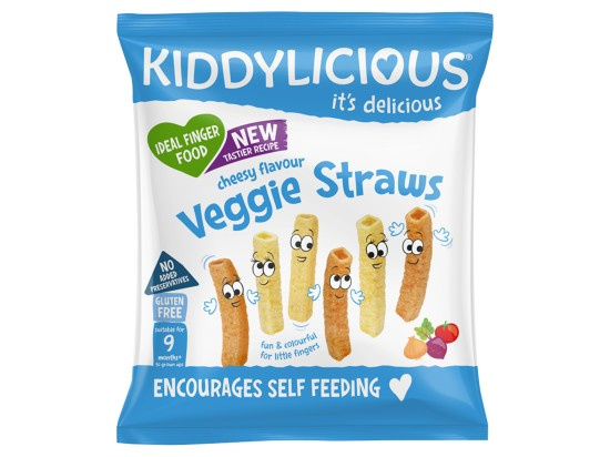 Kiddylicious Tyčinky zeleninové se sýrovou příchutí, 12g