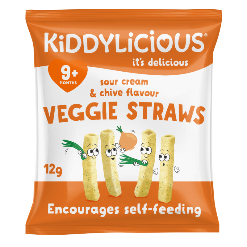 Kiddylicious Tyčinky zeleninové se sýrovou příchutí, 12g