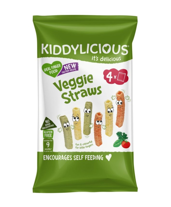 Kiddylicious Tyčinky zeleninové multipack, 4x12g