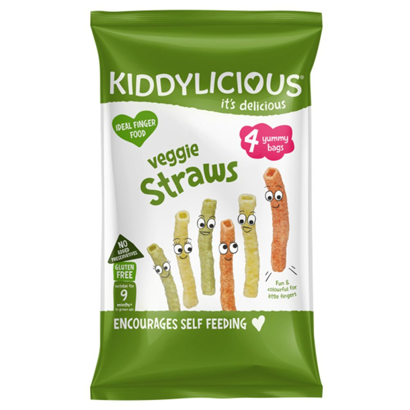 Kiddylicious Tyčinky zeleninové multipack, 4x12g