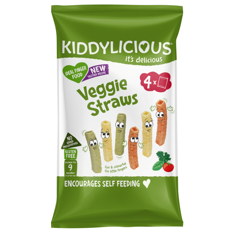 Kiddylicious Tyčinky zeleninové multipack, 4x12g
