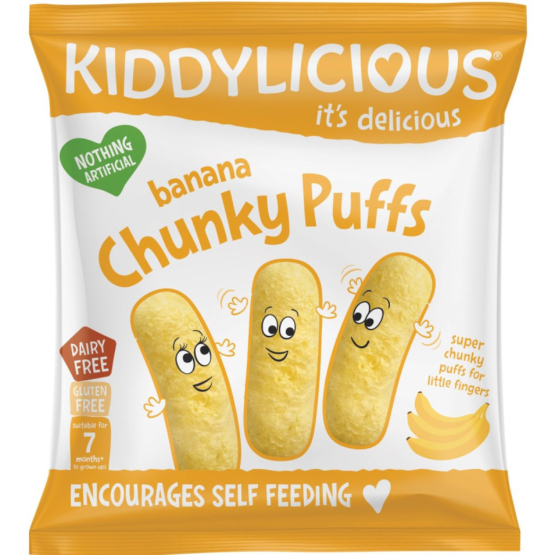 Kiddylicious Křupky banánové velké