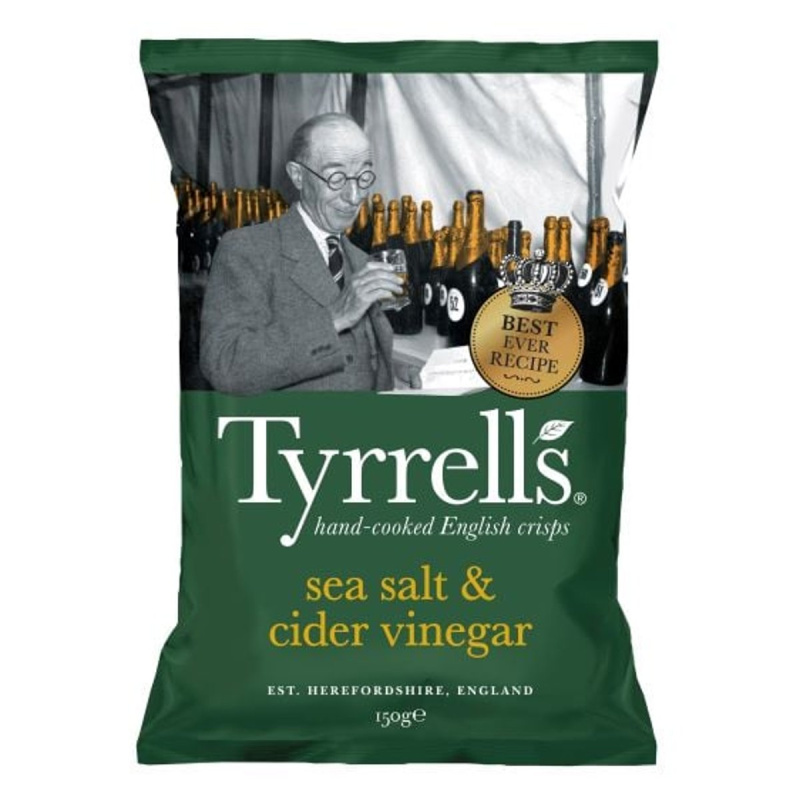 Tyrrells Brambůrky s mořskou solí a jablečným octem