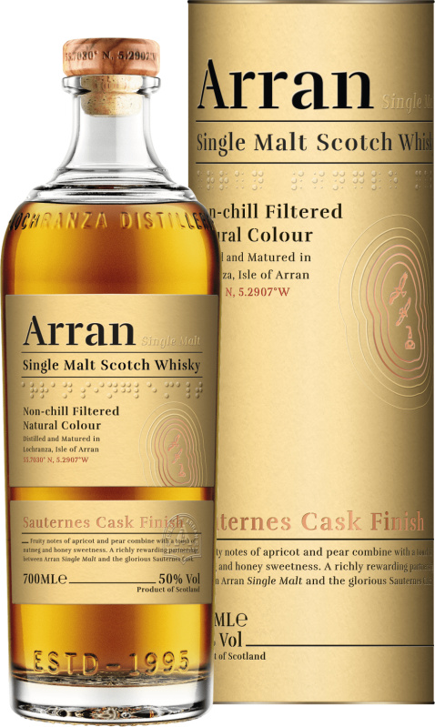 Arran Sauternes Cask Finish 50% 0,7l
