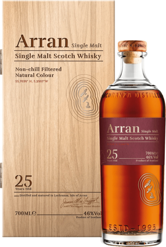 Arran 25 letá 46% 0,7l
