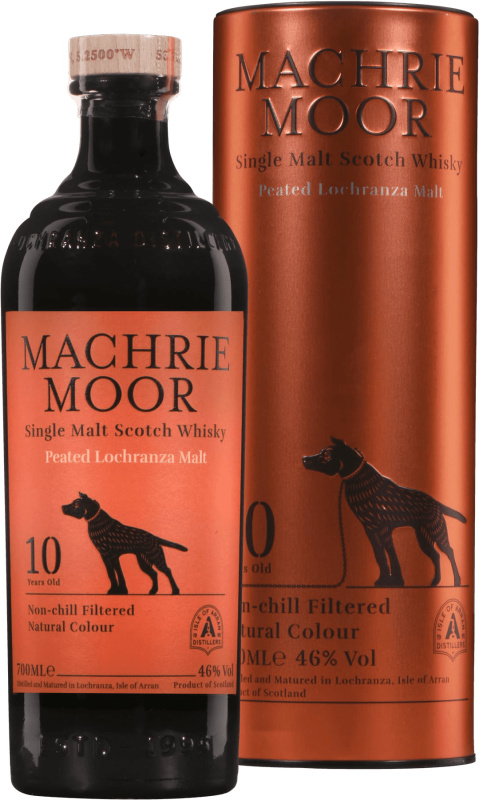 Arran Machrie Moor 10 letá Peated Lochranza 46% 0,7l