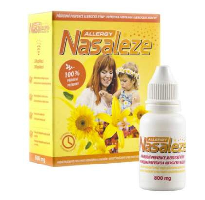 NASALEZE,British Isles Nasaleze Allergy, 800mg, Přírodní práškový sprej