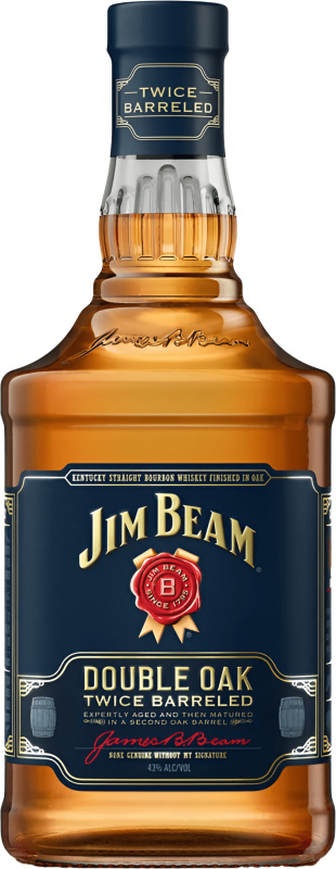 Jim Beam Double Oak  43 % 0,7 l