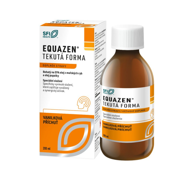 EQUAZEN tekutá forma s příchutí vanilky 200ml
