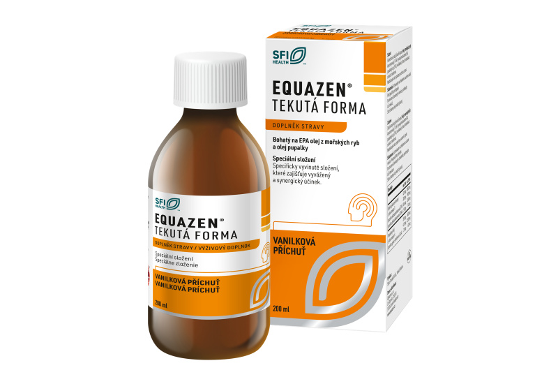 EQUAZEN tekutá forma s příchutí vanilky 200ml