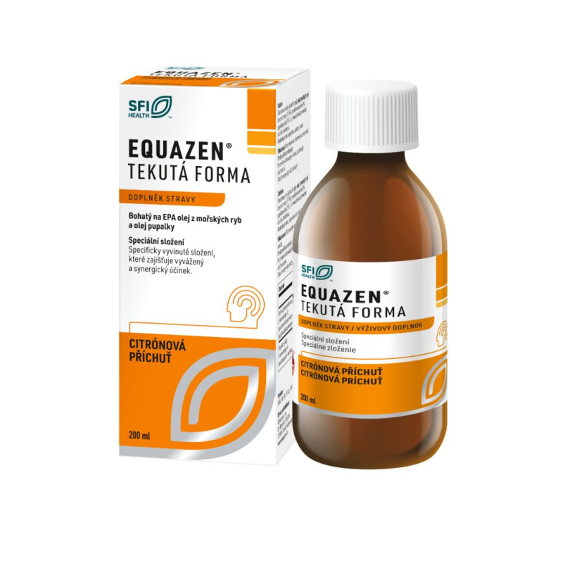 EQUAZEN tekutá forma s příchutí citrónu 200ml