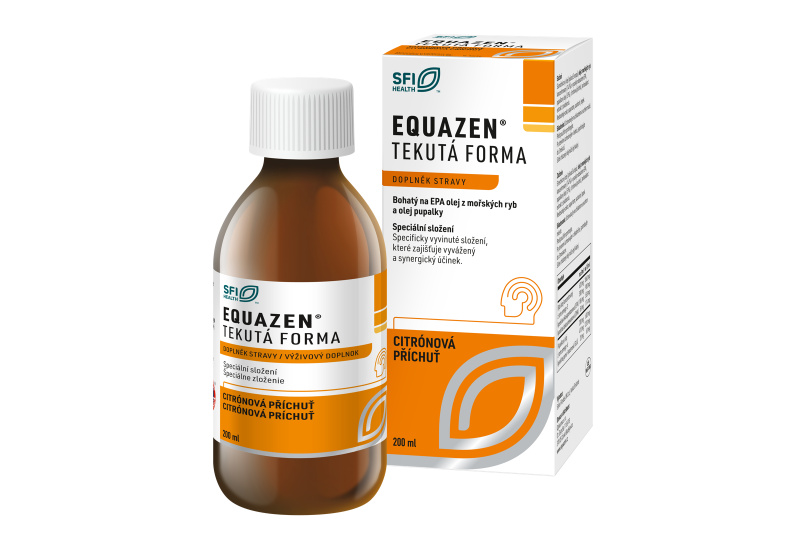 EQUAZEN tekutá forma s příchutí citrónu 200ml