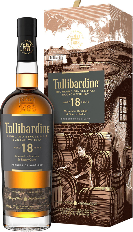 Tullibardine 18 letá 43% 0,7l