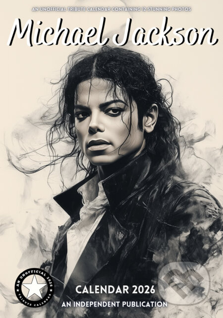 Nástěnný kalendář 2026: Michael Jackson (A3 29,7 x 42 cm)