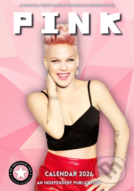 Nástěnný kalendář 2026: Pink (A3 29,7 x 42 cm)