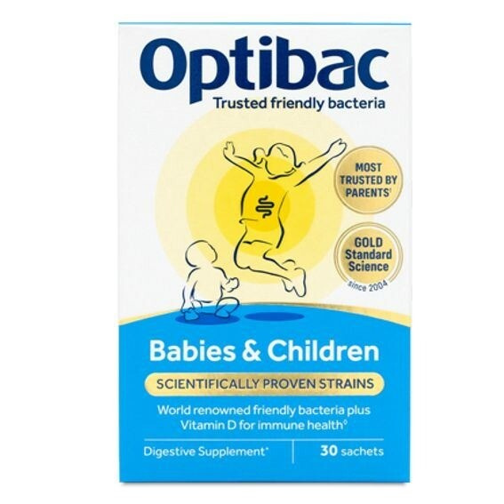 Optibac Babies & Children (Probiotika pro miminka a děti) 30 x 1,5g sáček