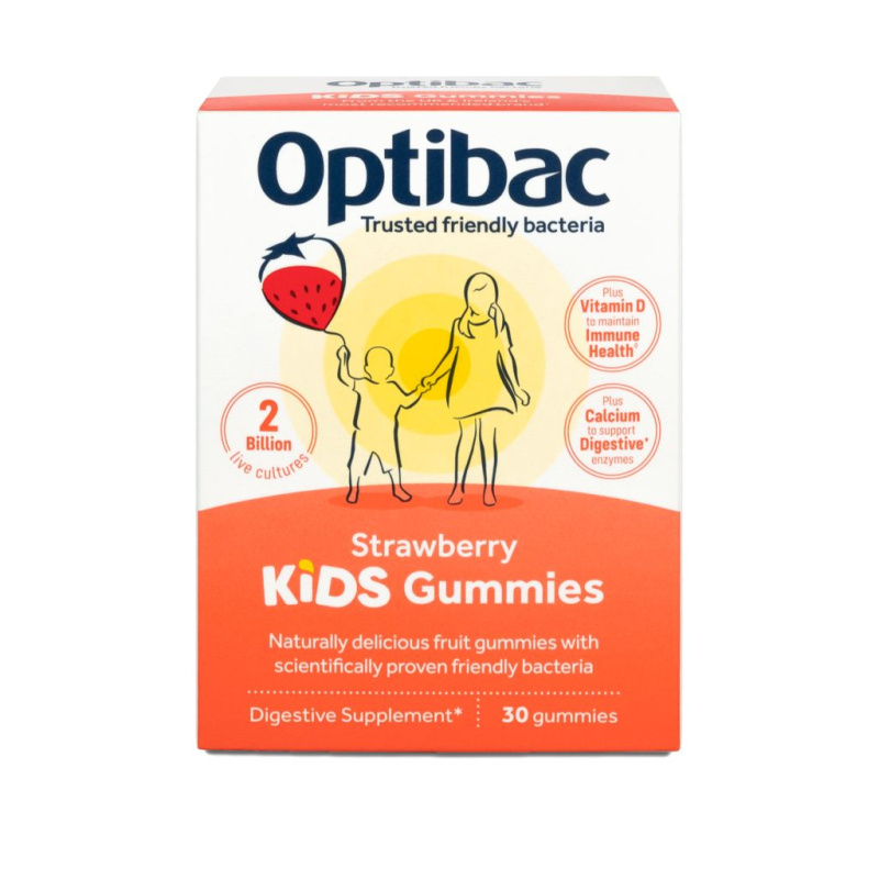 Optibac Kids Gummies (Želé s probiotiky pro děti) 30 želé bonbónů
