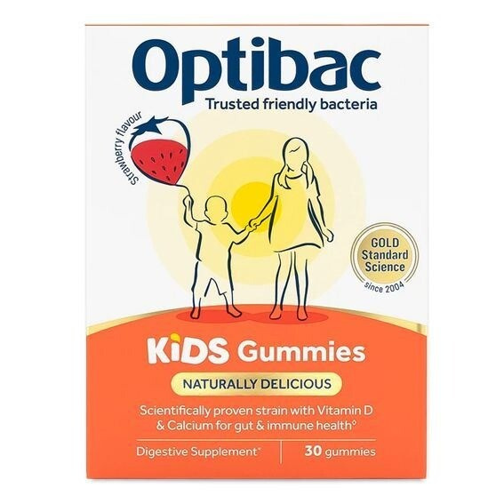Optibac Kids Gummies (Želé s probiotiky pro děti) 30 želé bonbónů