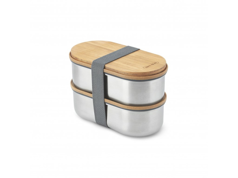 Black+blum Nerezový obědový box Bento, 2 ks